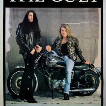 The Cult Ceremony Poster with Billy and Ian – 1991
