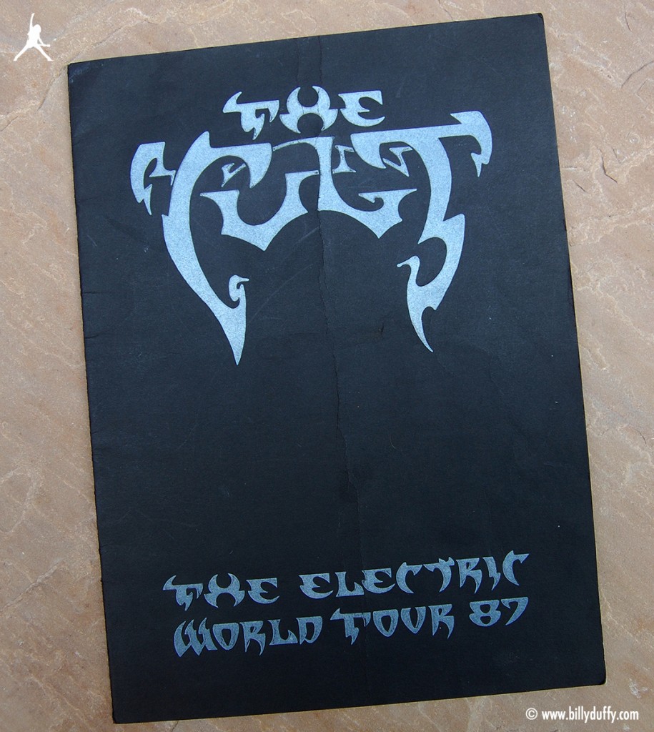 The Cult ‘Electric World Tour 87’ Programme