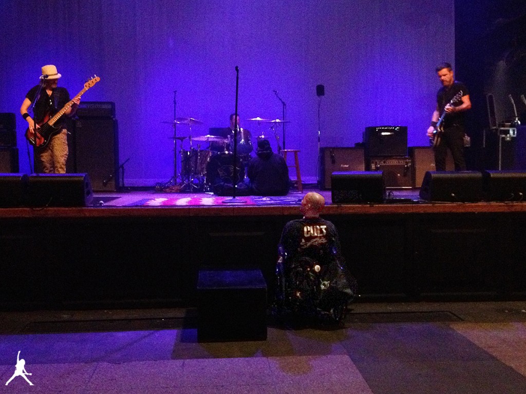 Soundcheck in San Diego